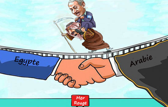 Sur la Mer Rouge: le pont de la paix entre les Saoud et «Israël».