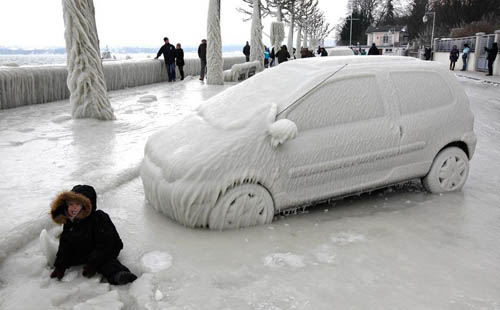Un hiver inhabituel pour l’Europe: le froid congèle le Vieux Continent.