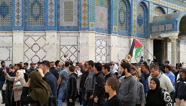 En images, le 3ème vendredi de colère en Palestine après la décision US sur al-Qods.