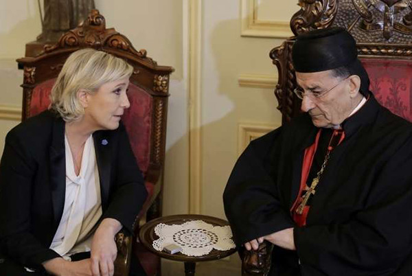 Marine Le Pen au Liban.
