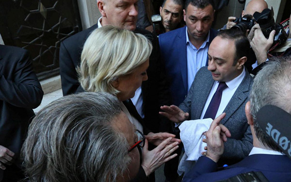 Marine Le Pen au Liban.
