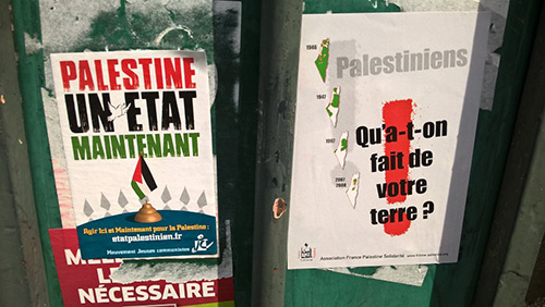 L’ambassadrice d’«Israël» boycottée par des étudiants pro-palestiniens à Sciences Po Rennes.