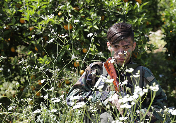 Une journée avec les combattants du Hezbollah à la frontière libano-palestinienne.