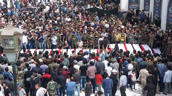 Syrie: funérailles massives des martyrs du massacre de Rachidine.