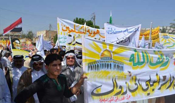 Journée mondiale d'al-Qods: manifestations en Irak et à Bahreïn.