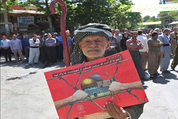 Les Iraniens célèbrent la Journée mondiale d'al-Qods.
