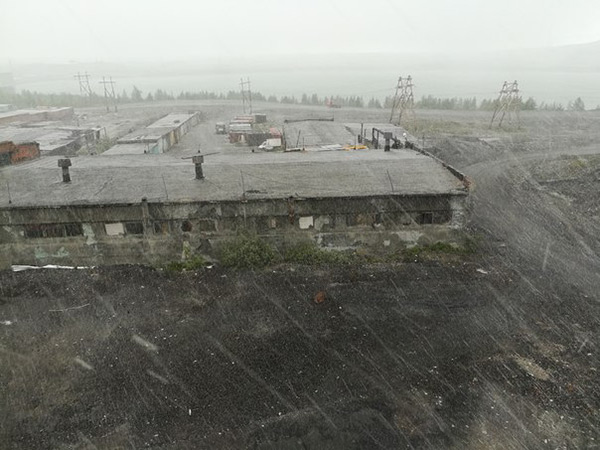 L’été sous la neige en Russie.