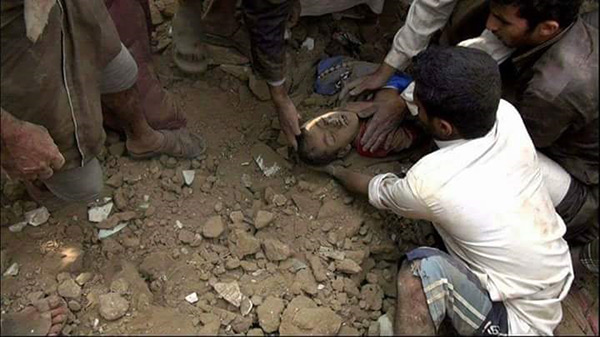 Nouveau massacre saoudien au Yémen: 12 civils tombés en martyre.