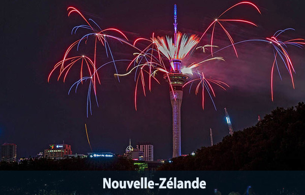 Comment le monde a célébré le passage à 2018?