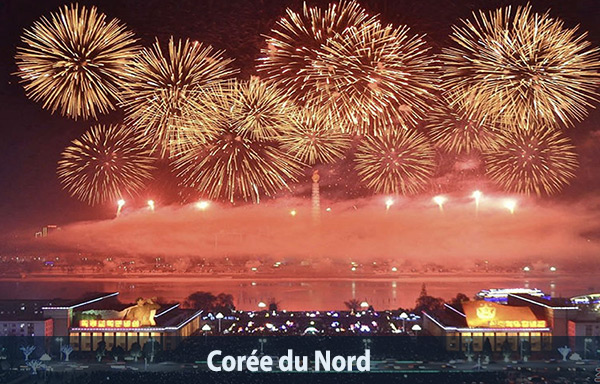 Comment le monde a célébré le passage à 2018?