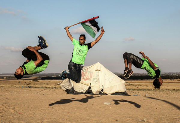 Le parkour, une nouvelle forme de résistance à Gaza