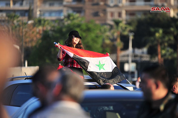 Les Syriens défient l’agression occidentale