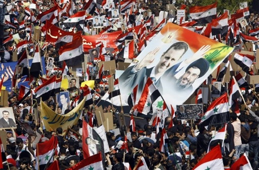 Syrie: les manifestations de soutien au président Al Assad (photos)