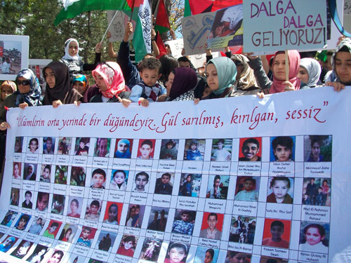 Des marches massives en Turquie à l’occasion de la Nakba palestinienne (photos)