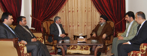 Le ministre adjoint des AE iranien chez sayed Nasrallah