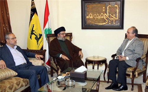 Sayed Nasrallah a reçu le chef du courant