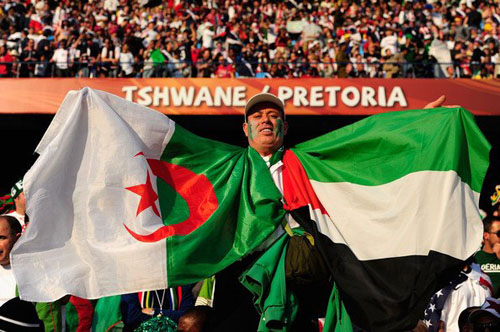 La Palestine présente pendant les matchs de la coupe du monde!!! (photos)