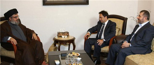 Le ministre Ziad Baroud chez Sayed Nasrallah