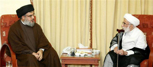 Sayed Nasrallah reçoit la délégation iranienne présidée par Ayatollah Jannati