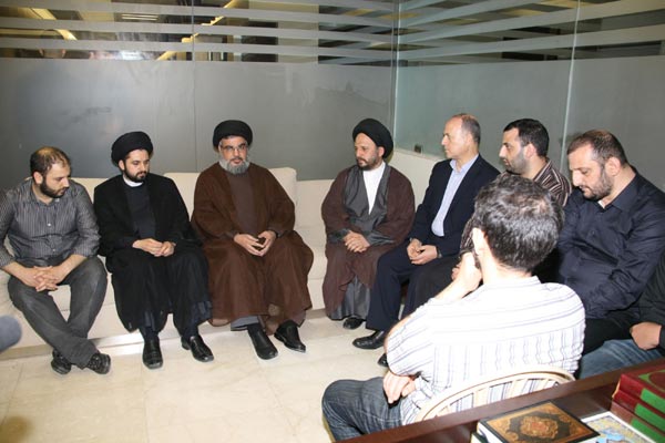 Sayed Nasrallah présente ses condoléances à la famille d’Ayatollah Fadlallah