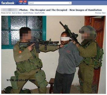 Nouvelles photos d’humilitaion des prisonniers palestiniens
par les soldats israéliens
