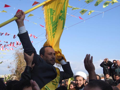 Un accueil triomphal pour Mohamad Mansour dans son village Haddatha