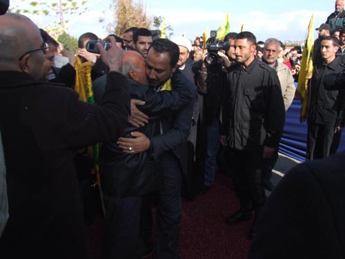 Un accueil triomphal pour Mohamad Mansour dans son village Haddatha