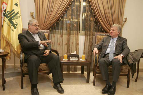 L’ambassadeur français au Liban chez Raad