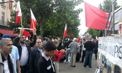 Belgique: un sit-in de solidarité avec le peuple bahreïni à Bruxelles (photos)
