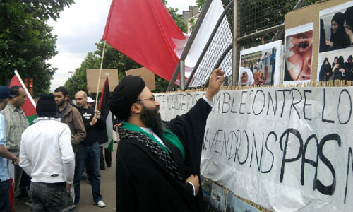 Belgique: un sit-in de solidarité avec le peuple bahreïni à Bruxelles (photos)