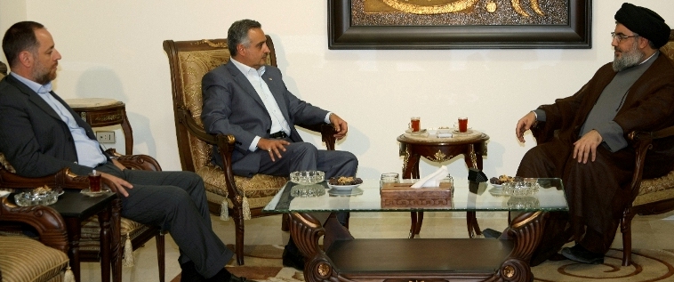 Le député Talal Erslan chez sayed Nasrallah