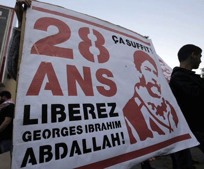 Libération de Georges Abdallah: rassemblement de soutien au Louvre-Lens
