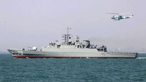 L’Iran lance le nouveau destroyer