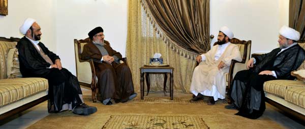 Sayed Nassrallah reçoit l’adjoint du président iranien