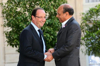 François Hollande en Tunisie sur fond de coup d’Etat en Egypte
