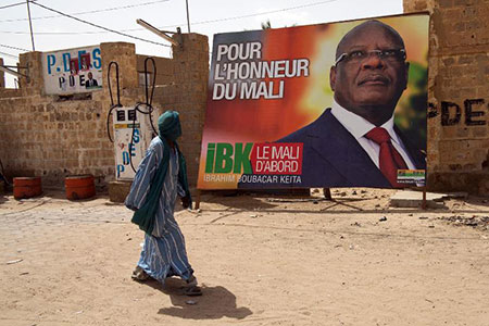 Mali: Ibrahim Boubacar Keïta serait en tête de la présidentielle