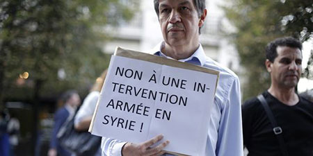 64% des Français opposés à une intervention militaire en Syrie  