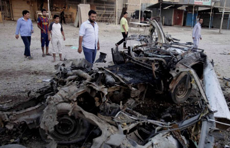 Série d’attentats à Bagdad: 23 martyrs