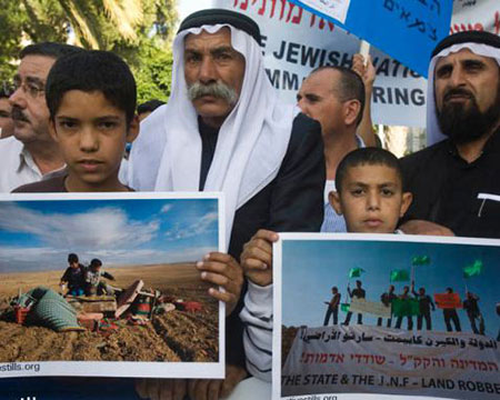 Naqab : Manifestations contre un plan de déplacement de bédouins 