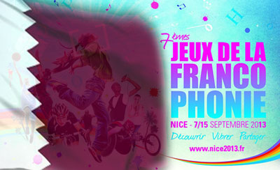 Le Qatar aux jeux de la Francophonie à Nice, une première!