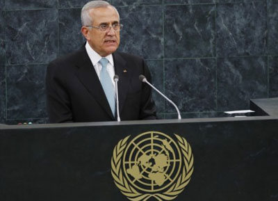 Depuis l’ONU, le président libanais lance un appel à l’aide. Réfugiés syriens: Depuis l’ONU, le président libanais lance un appel à l’aide