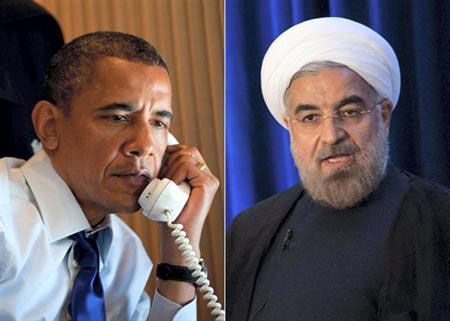 Appel téléphonique historique entre Obama et Rohani