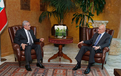 la visite de Tammam Salam au Palais de Baabda aurait été l’occasion de tourner la page du dossier gouvernemental. Bandar Ben Sultan torpille la formation d’un gouvernement au Liban