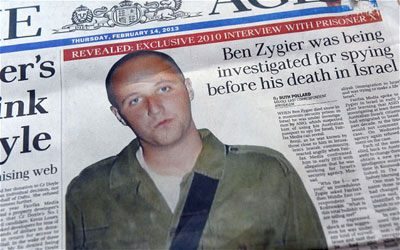 "Israël" va verser 4 millions de shekels à la famille du "prisonnier X", Ben Zygier. «Prisonnier X»: «Israël» va verser 4 millions de shekels à sa famille