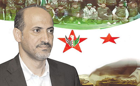 Le chef de la Coaltion de l'opposition, Ahmad Jarba