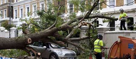 La tempête Christian a fait 11 morts en Europe.