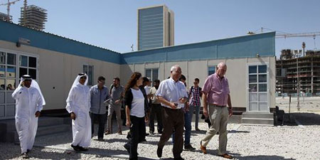 Mondial 2022 : une délégation syndicale empêchée de visiter un chantier au Qatar