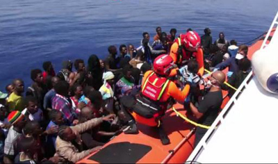 Naufrage de migrants à Lampedusa: 92 morts et 151 rescapés. Naufrage de migrants à Lampedusa: 92 morts et 151 rescapés