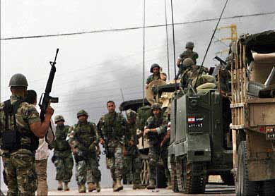 Renforts en hommes, en armes et en munitions aux miliciens de Tripoli. Liban: renforts en hommes, en armes et en munitions aux miliciens de Tripoli