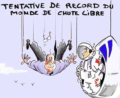 Nouveau record d’impopularité pour Hollande